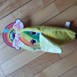 NWT Bark Top Banana PRIDE dog toy for M-L dogs